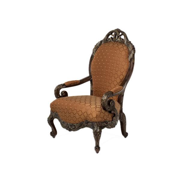 Michael Amini Essex Manor Stationary Fabric Chair 76834-BRGRN-57 IMAGE 1