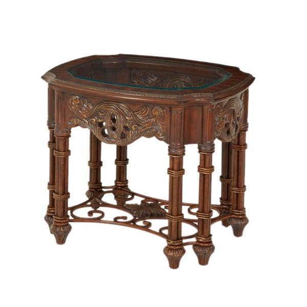 Michael Amini Essex Manor End Table N76202-57 IMAGE 1