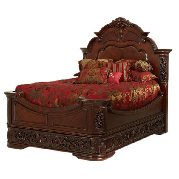 Michael Amini Excelsior Queen Mansion Bed N59000QN-47 IMAGE 1