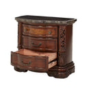 Michael Amini Excelsior 3-Drawer Nightstand N59040-47 IMAGE 3