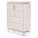 Michael Amini Glimmering Heights 5-Drawer Chest 9011070-111 IMAGE 1