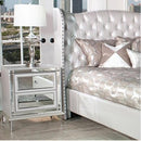Michael Amini Hollywood Loft 2-Drawer Nightstand 9001640-104 IMAGE 2