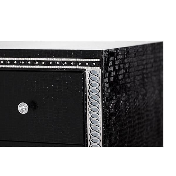 Michael Amini Hollywood Swank 2-Drawer Nightstand 03042-81 IMAGE 3