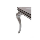 Michael Amini Hollywood Swank Dining Table with Glass Top NT03000-81 IMAGE 3