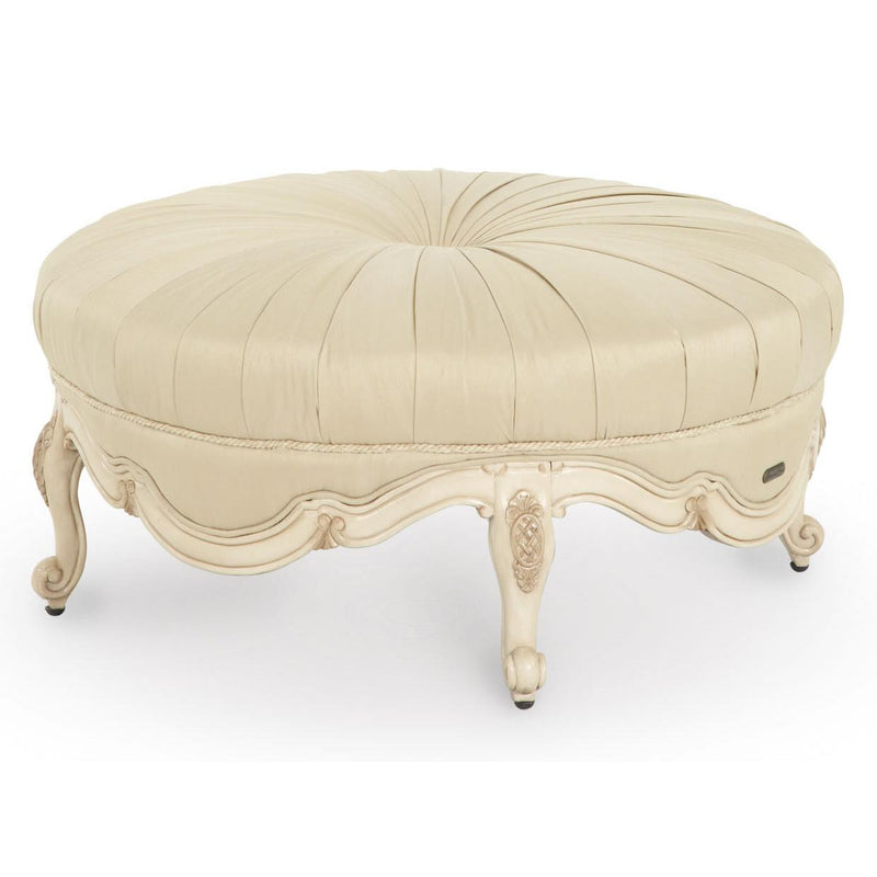 Michael Amini Lavelle Fabric Ottoman 54879-CHPGN-04 IMAGE 1