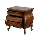 Michael Amini Lavelle Melange 3-Drawer Nightstand 54040-34 IMAGE 2