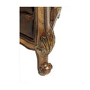 Michael Amini Lavelle Melange Stationary Leather Sofa 54915-CHOCO-34 IMAGE 5