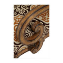 Michael Amini Lavelle Melange Stationary Fabric Accent Chair 54834-BRGLD-34 IMAGE 5