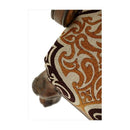 Michael Amini Lavelle Melange Stationary Fabric Accent Chair 54834-BRGLD-34 IMAGE 7