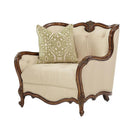 Michael Amini Lavelle Melange Stationary Chair 54838-BISQU-34 IMAGE 1