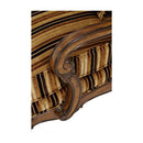 Michael Amini Lavelle Melange Stationary Fabric Chair 54835-BRGLD-34 IMAGE 4