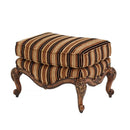 Michael Amini Lavelle Melange Fabric Ottoman 54875-BRGLD-34 IMAGE 1