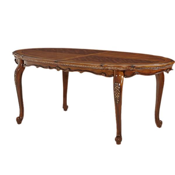Michael Amini Oval Lavelle Melange Dining Table 54000-34 IMAGE 1