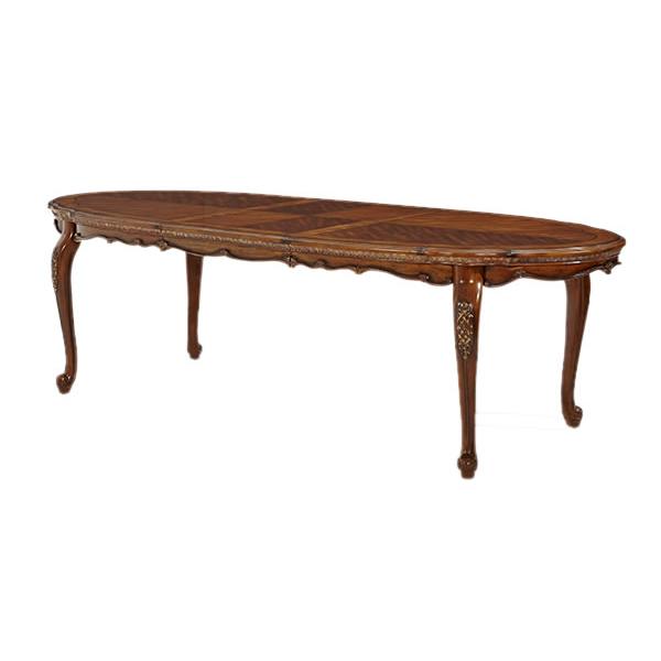 Michael Amini Oval Lavelle Melange Dining Table 54000-34 IMAGE 2