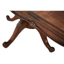 Michael Amini Oval Lavelle Melange Dining Table with Pedestal Base 54302-34 IMAGE 5