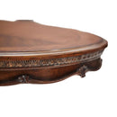 Michael Amini Oval Lavelle Melange Dining Table with Pedestal Base 54302-34 IMAGE 7