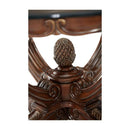 Michael Amini Round Oppulente Dining Table with Glass Top & Pedestal Base 67001RND-52 IMAGE 5