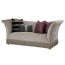 Michael Amini Overture Stationary Fabric Sofa 08815-PLTNM-00 IMAGE 1