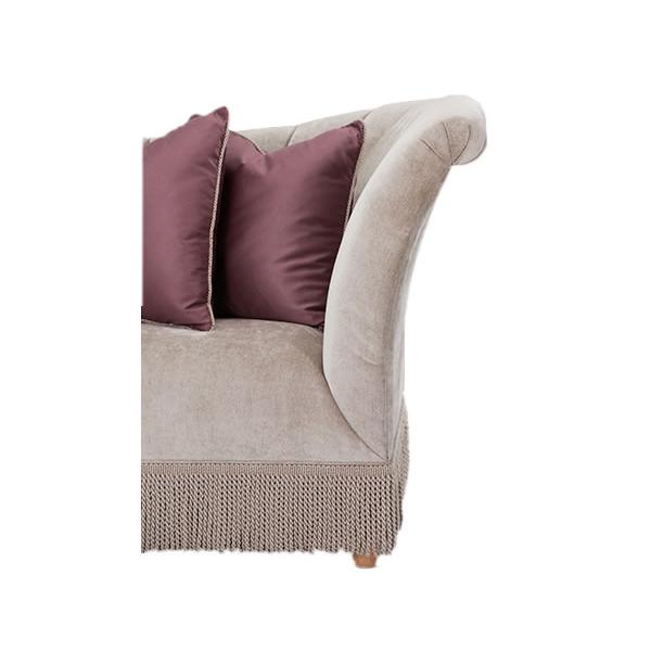 Michael Amini Overture Stationary Fabric Sofa 08815-PLTNM-00 IMAGE 2