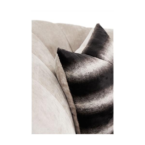 Michael Amini Overture Stationary Fabric Sofa 08815-PLTNM-00 IMAGE 3