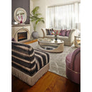 Michael Amini Overture Stationary Fabric Sofa 08815-PLTNM-00 IMAGE 5