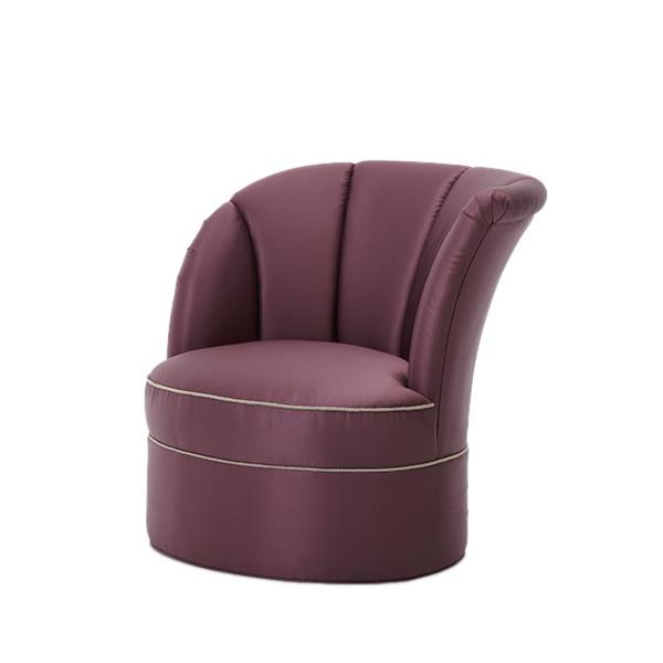 Michael Amini Overture Stationary Fabric Chair 08832-HTHER-00 IMAGE 1