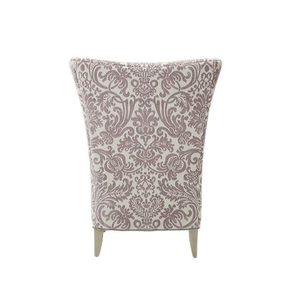 Michael Amini Overture Stationary Fabric Chair 08836-PLTNM-05 IMAGE 2