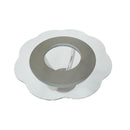 Michael Amini Round Overture Dining Table with Glass Top & Pedestal Base 08001-101-13 IMAGE 4