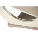 Michael Amini Round Overture Dining Table with Glass Top & Pedestal Base 08002-13 IMAGE 6