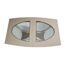 Michael Amini Round Overture Dining Table with Glass Top & Pedestal Base 08002-13 IMAGE 7