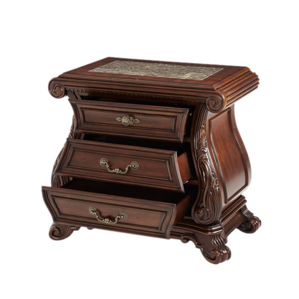 Michael Amini Palace Gates 3-Drawer Nightstand 02040-53 IMAGE 2