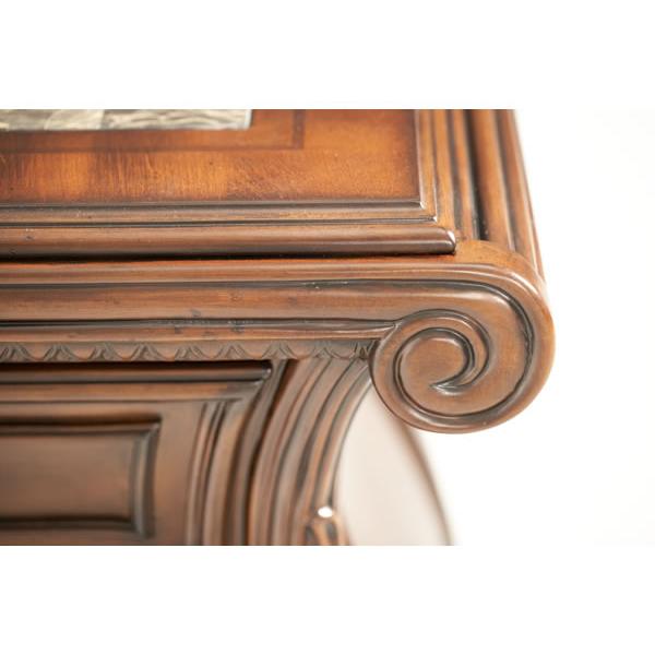 Michael Amini Palace Gates 3-Drawer Nightstand 02040-53 IMAGE 5