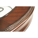 Michael Amini Oval Palace Gates Dining Table with Glass Top & Pedestal Base 02001RND-53 IMAGE 4