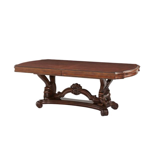 Michael Amini Oval Palace Gates Dining Table with Trestle Base 02002-53 IMAGE 1