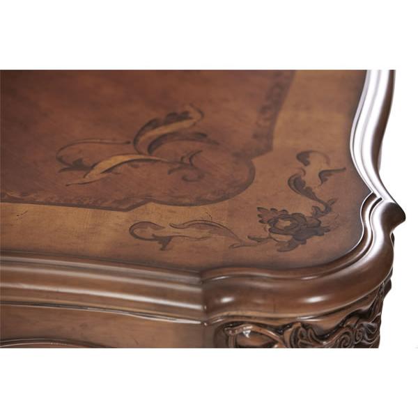 Michael Amini Palais Royale Dining Table with Trestle Base 71002-35 IMAGE 7