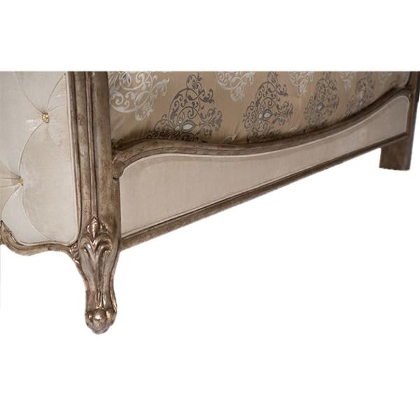 Michael Amini Platine de Royale California King Panel Bed 09000CKPL3-101 IMAGE 2