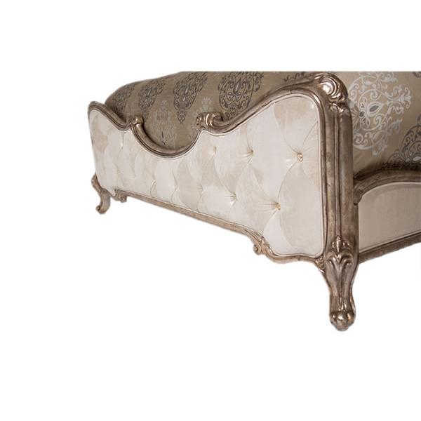 Michael Amini Platine de Royale California King Panel Bed 09000CKPL3-101 IMAGE 4