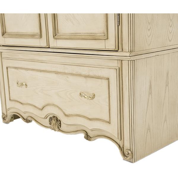 Michael Amini Platine de Royale 1-Drawer Armoire 09085-201 IMAGE 3