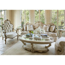 Michael Amini Platine De Royale Stationary Fabric Sofa 09815-CHPGN-201 IMAGE 5