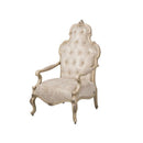 Michael Amini Platine de Royale Stationary Fabric Chair 09834-PLTNM-201 IMAGE 1