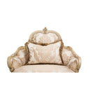 Michael Amini Platine de Royale Stationary Fabric Chair 09838-CHPGN-201 IMAGE 3