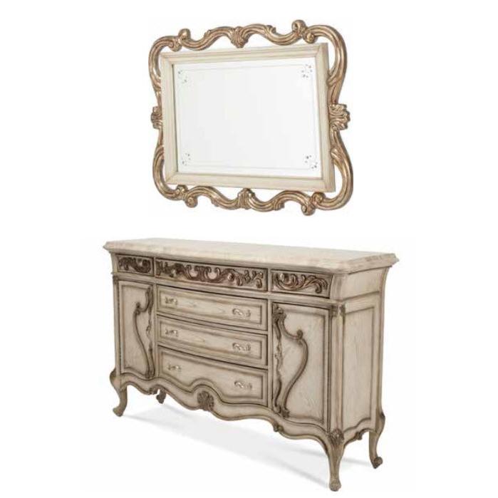 Michael Amini Platine De Royale Wall Mirror 09260-201 IMAGE 5