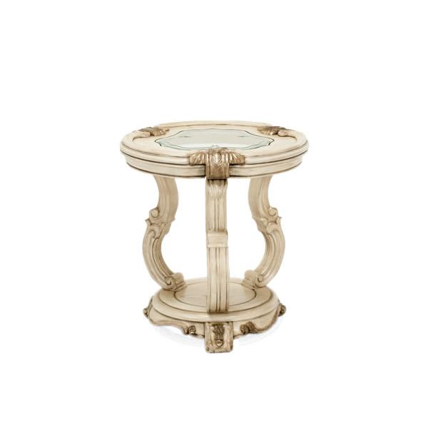 Michael Amini Platine de Royale End Table 09222-201 IMAGE 1