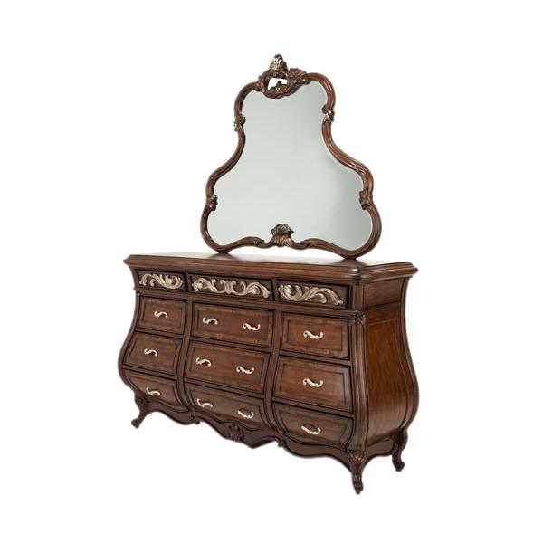 Michael Amini Platine de Royale Espresso 12-Drawer Dresser 09050-60-229 IMAGE 1