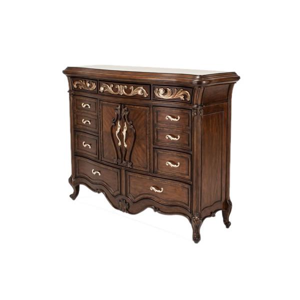 Michael Amini Platine de Royale Espresso 11-Drawer Dresser 09051-229 IMAGE 1