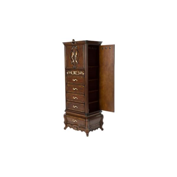 Michael Amini Platine de Royale 5-Drawer Chest 09062-229 IMAGE 2