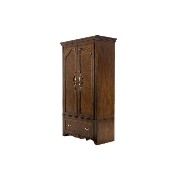 Michael Amini Platine de Royale 1-Drawer Armoire 09085-229 IMAGE 1