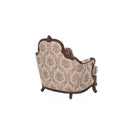 Michael Amini Platine de Royale Stationary Fabric Chair 09838R-STONE-229 IMAGE 2