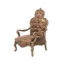 Michael Amini Platine de Royale Stationary Fabric Chair 09834-SABLE-101 IMAGE 1