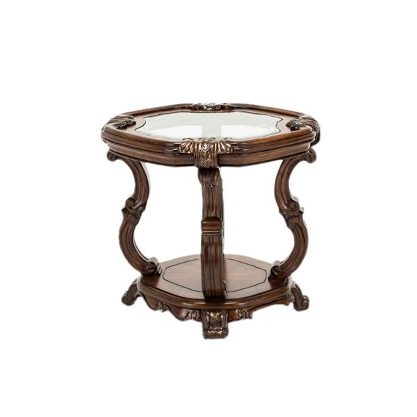 Michael Amini Platine de Royale End Table 09202-229 IMAGE 1